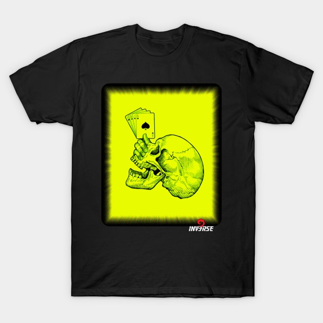 Skull ace - Lemon T-Shirt by 9inverse